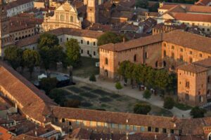 piazza vista dall'alto